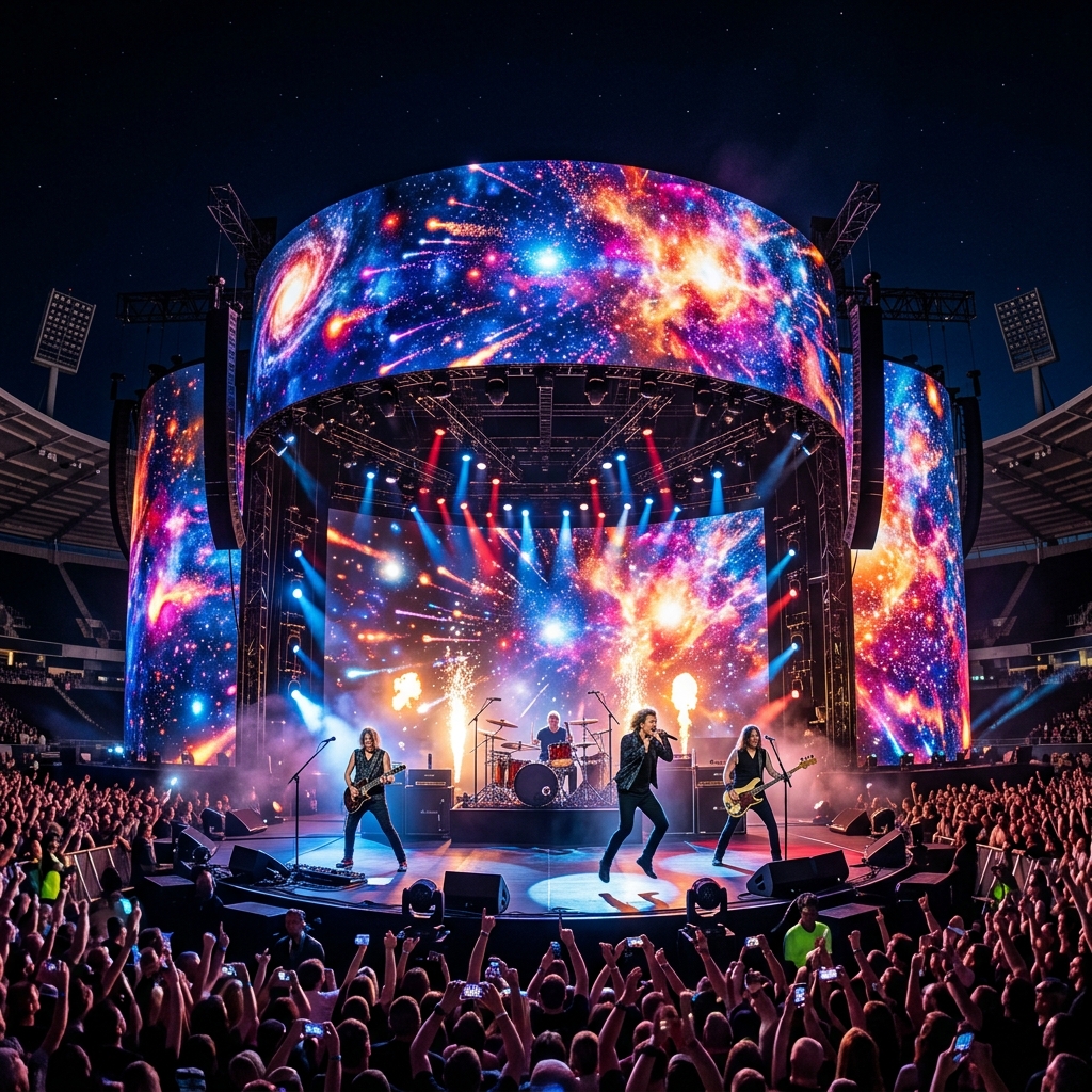 วิธีเลือกจอ LED สำหรับเวทีคอนเสิร์ตใหญ่เพื่อเอฟเฟกต์ภาพสุดอลังการ