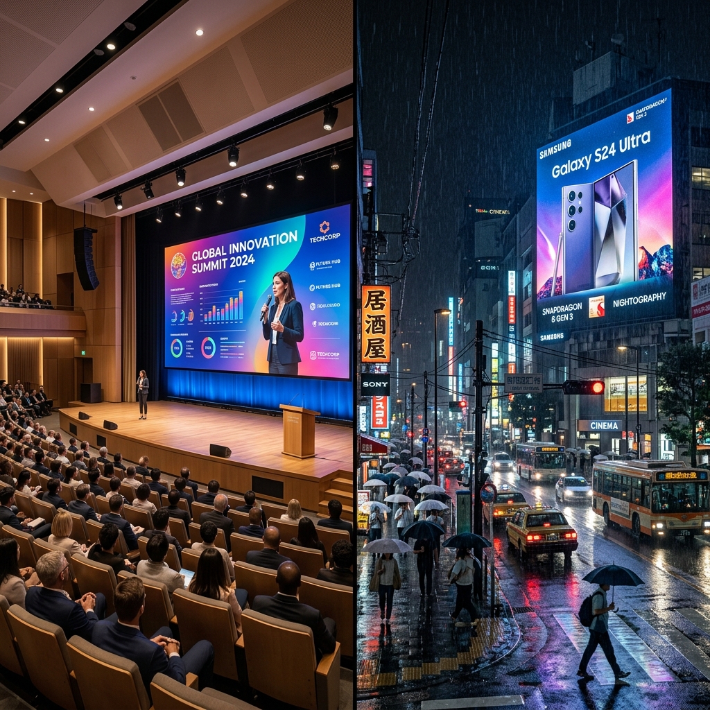 Indoor LED vs Outdoor LED ต่างกันอย่างไร? เลือกแบบไหนให้เหมาะกับงาน