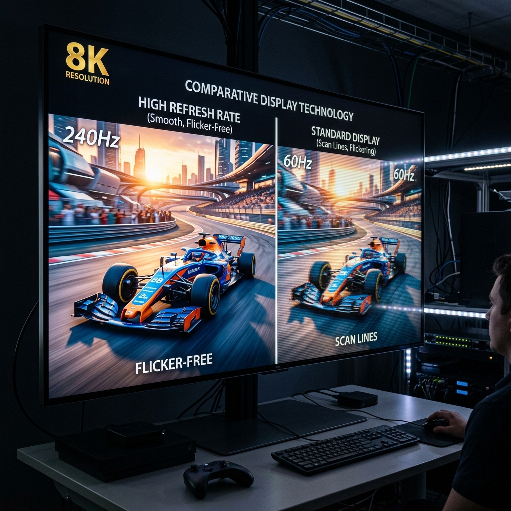 Refresh Rate คืออะไร? ทำไมจอ LED อีเวนต์ต้องมีรีเฟรชเรตสูง